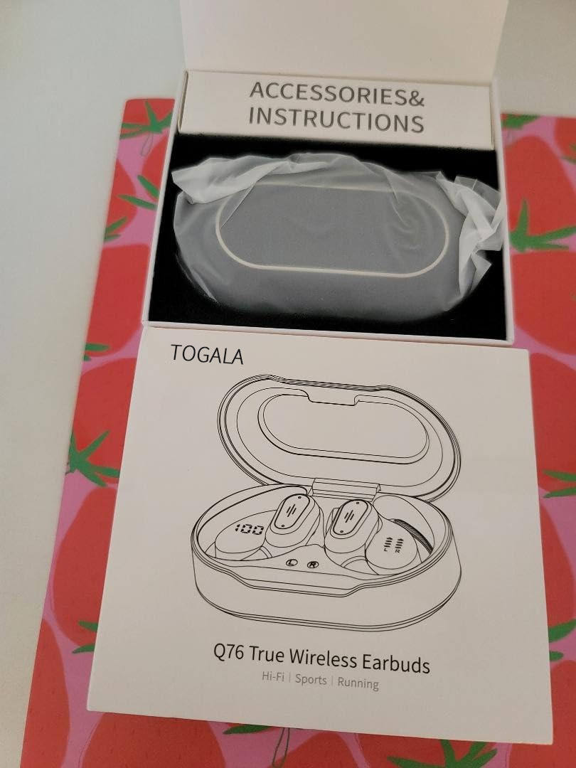 TOGALA Sport HiFi Stereo Wireless Earbuds Package