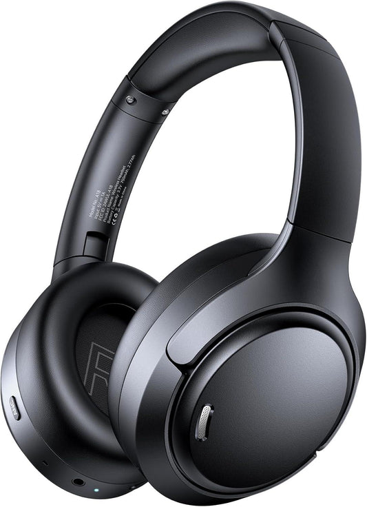 Hrevzon Bluetooth 6.0 Wireless Over Ear Headphones