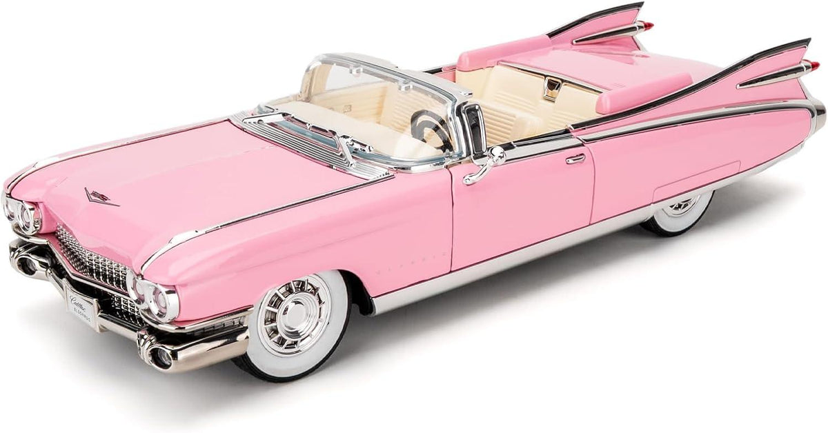 lecover 1/24 Cadillac Model Car with Sound and Light for Collectors & Kids