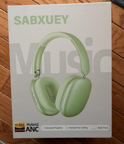 SABXUEY Noise Canceling Over Ear Headphones
