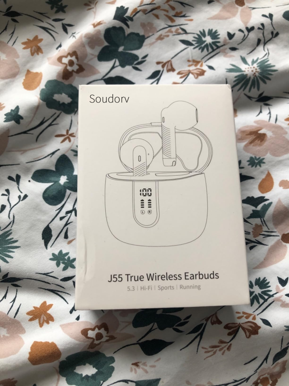 Soudorv 4 ENC Mic Rose Gold Wireless Earbuds Real Show