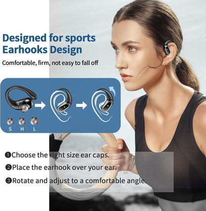 TOGALA HiFi Stereo Wireless Earbuds for Sport