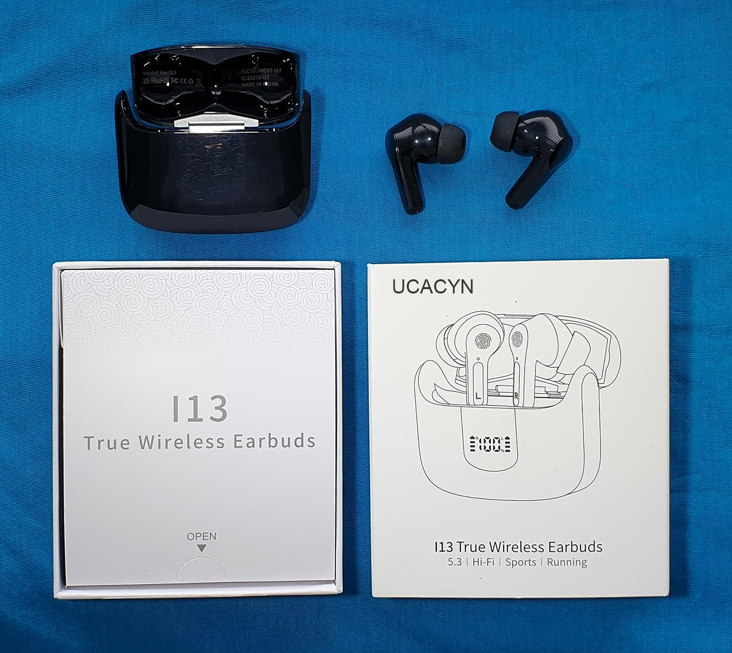 UCACYN 2026 Wireless Earbuds with 6D Stereo Deep Bass