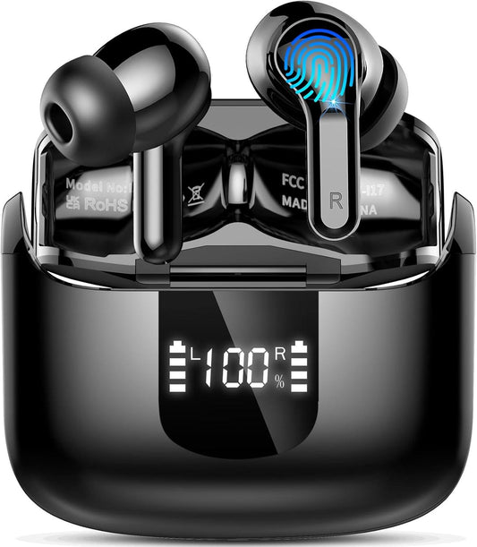 UCACYN 2026 Wireless Earbuds with 6D Stereo Deep Bass